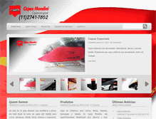 Tablet Screenshot of capasmondini.com.br
